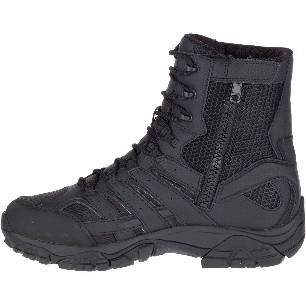 Merrel Moa 8" TacticaWaterproo Boots Black