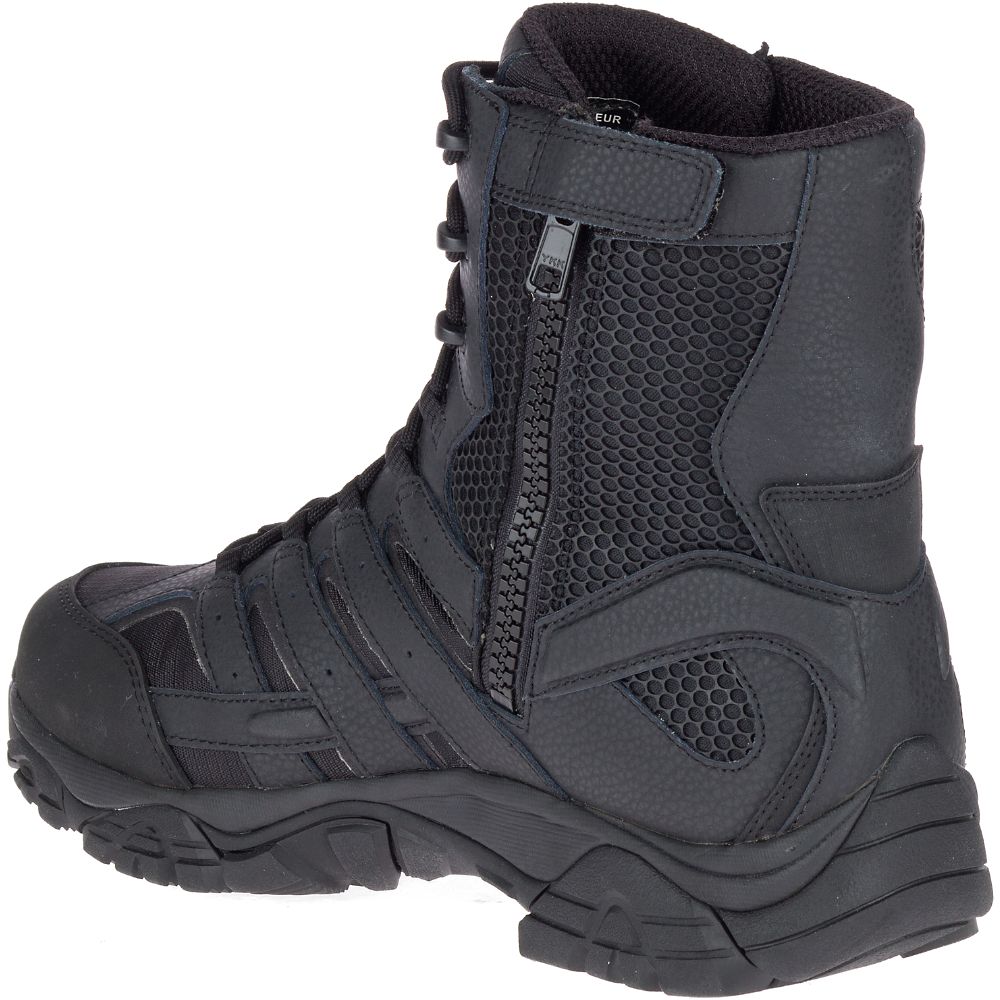 Merrel Moa 8" TacticaWaterproo Boots Black