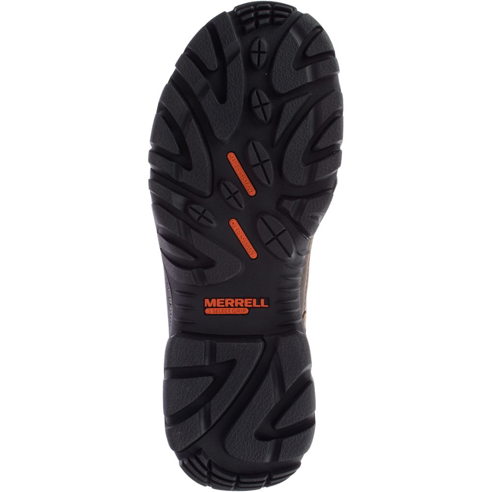 Merrel StrongfielLeathe 8" ThermWaterproo Com To Wor Boots Espresso