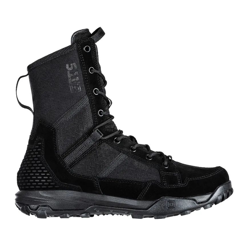 MEN'S 5.11 A/T 8" NON-ZIP BOOT-Black