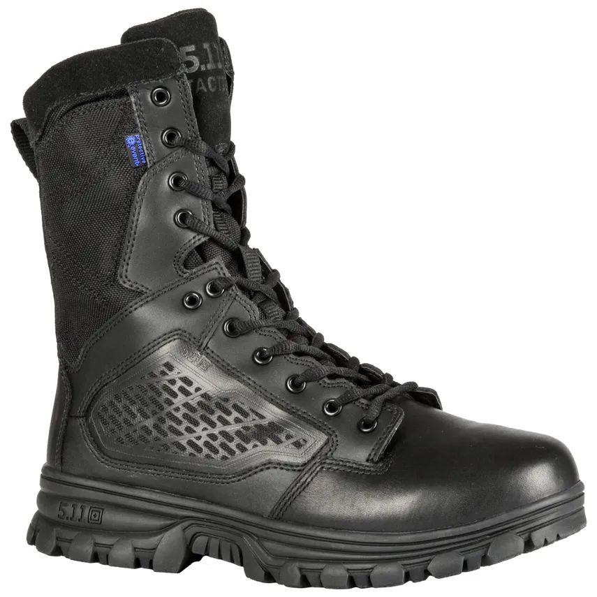 MEN'S EVO 8" INSULATED SIDE ZIP BOOT-Black