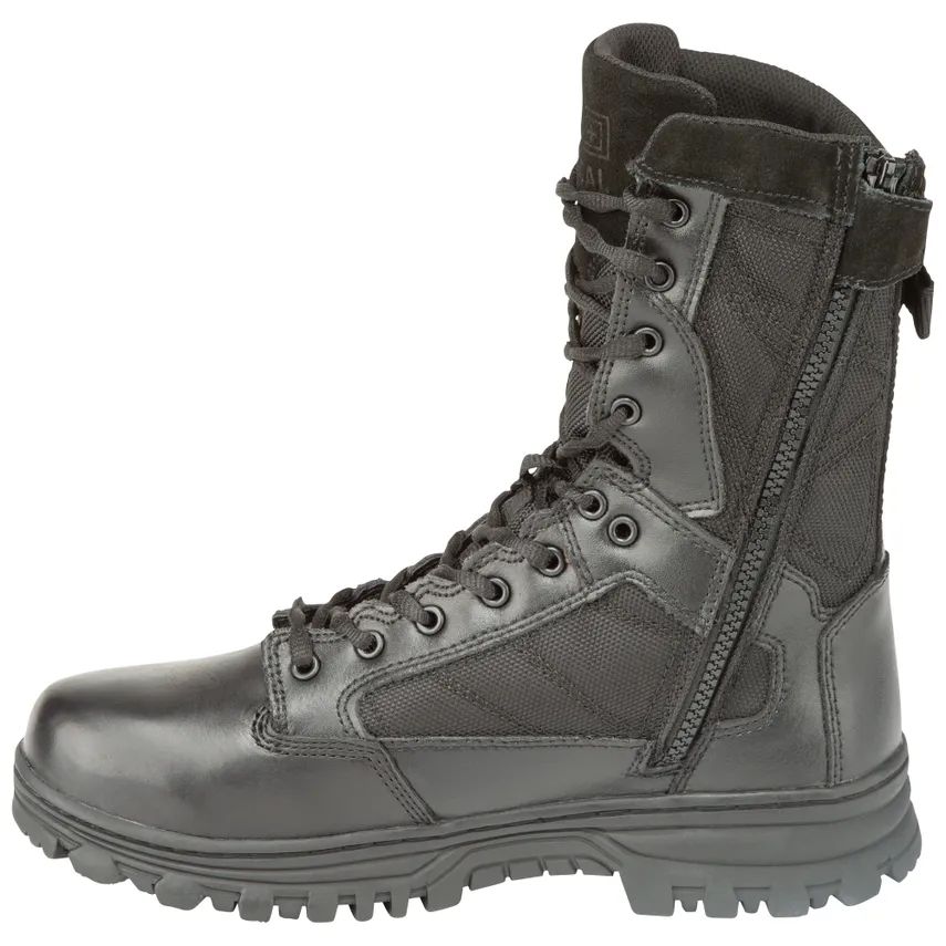 MEN'S EVO 8" BOOT WITH SIDEZIP-Black