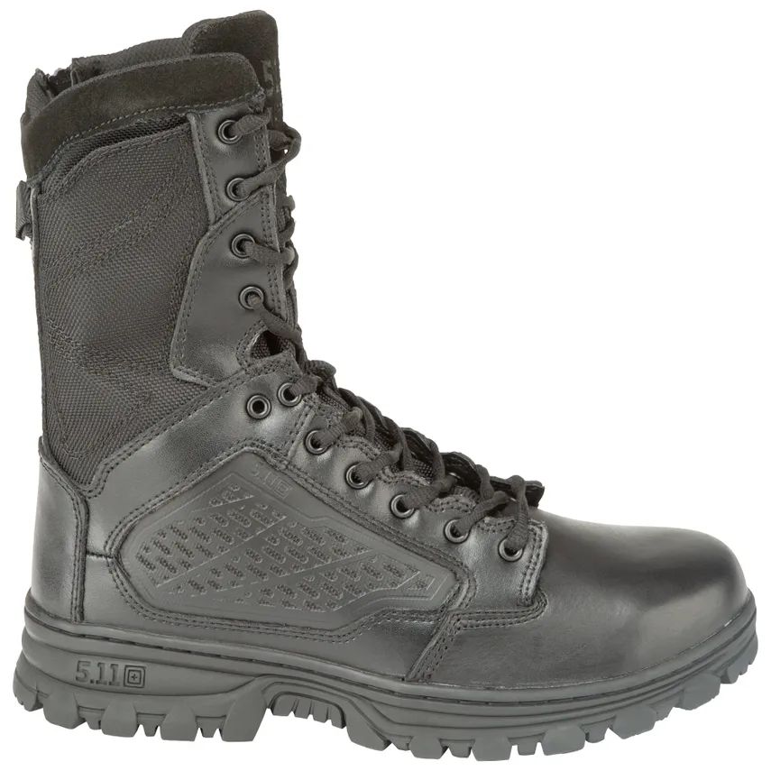 MEN'S EVO 8" BOOT WITH SIDEZIP-Black