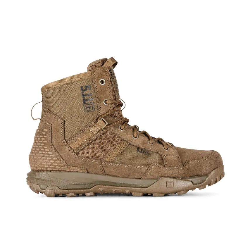 MEN'S 5.11 A/T 6" NON-ZIP BOOT-Dark Coyote