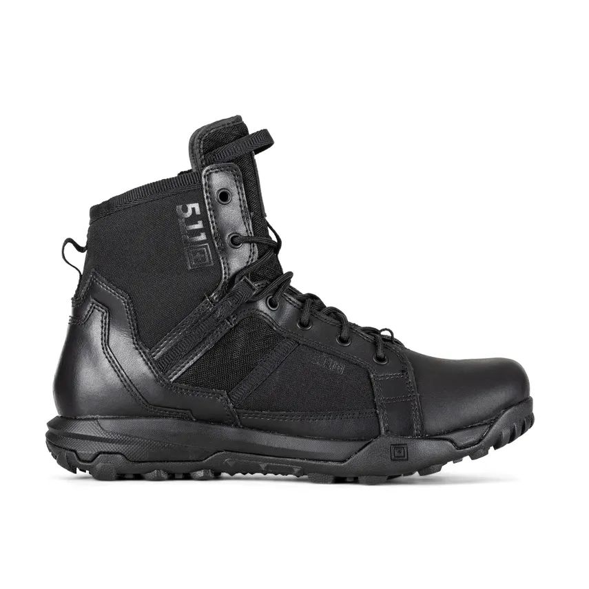 MEN'S 5.11 A/T 6" SIDE ZIP BOOT-Black