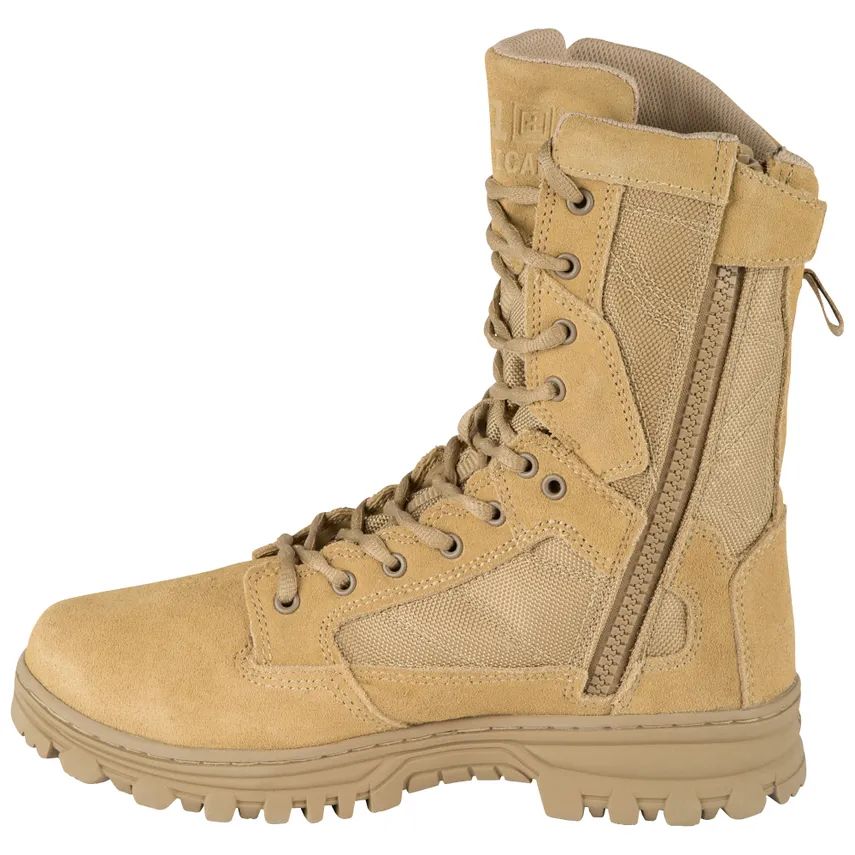 MEN'S EVO 8" DESERT SIDE ZIP BOOT-Coyote