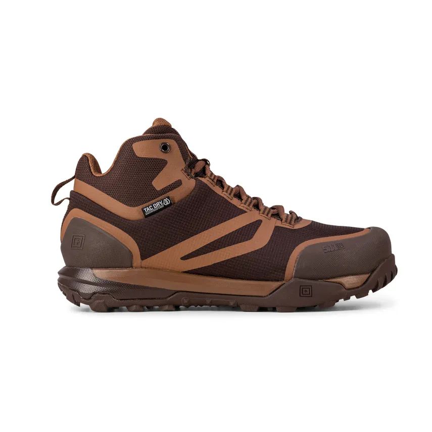 MEN'S 5.11 A/T MID WATERPROOF BOOT-Umber Brown