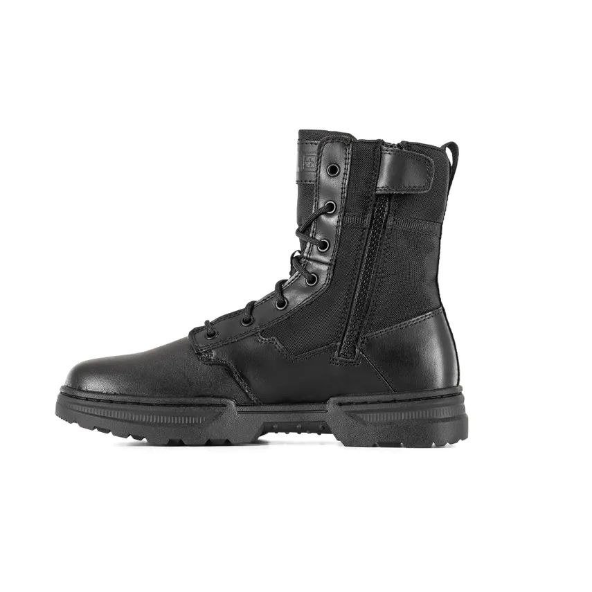 MEN'S SPEED 4.0 8" SIDE ZIP BOOT-Black