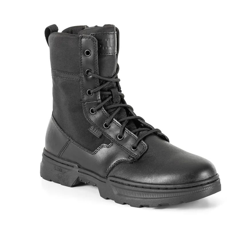 MEN'S SPEED 4.0 8" SIDE ZIP BOOT-Black