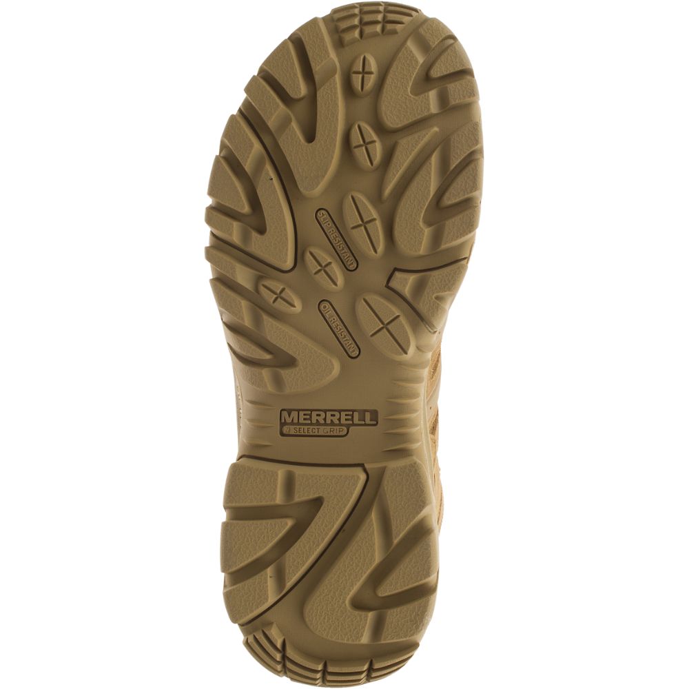 Merrel Strongfiel Tactica 8&quotWaterproo Boots Dar Coyote