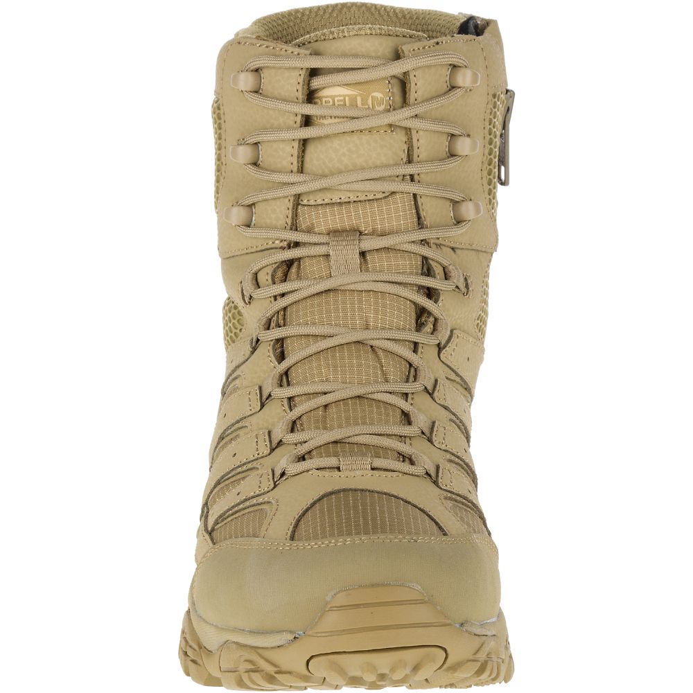 Merrel Moa 8" TacticaWaterproo Boots Wid Widt Coyote