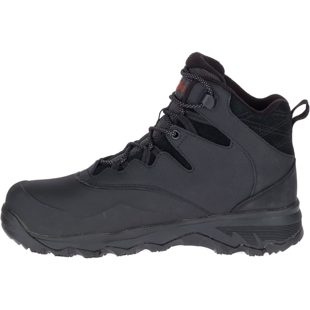 Merrel Therm Adventur 6" IceWaterproo Com To Wor Boots Black