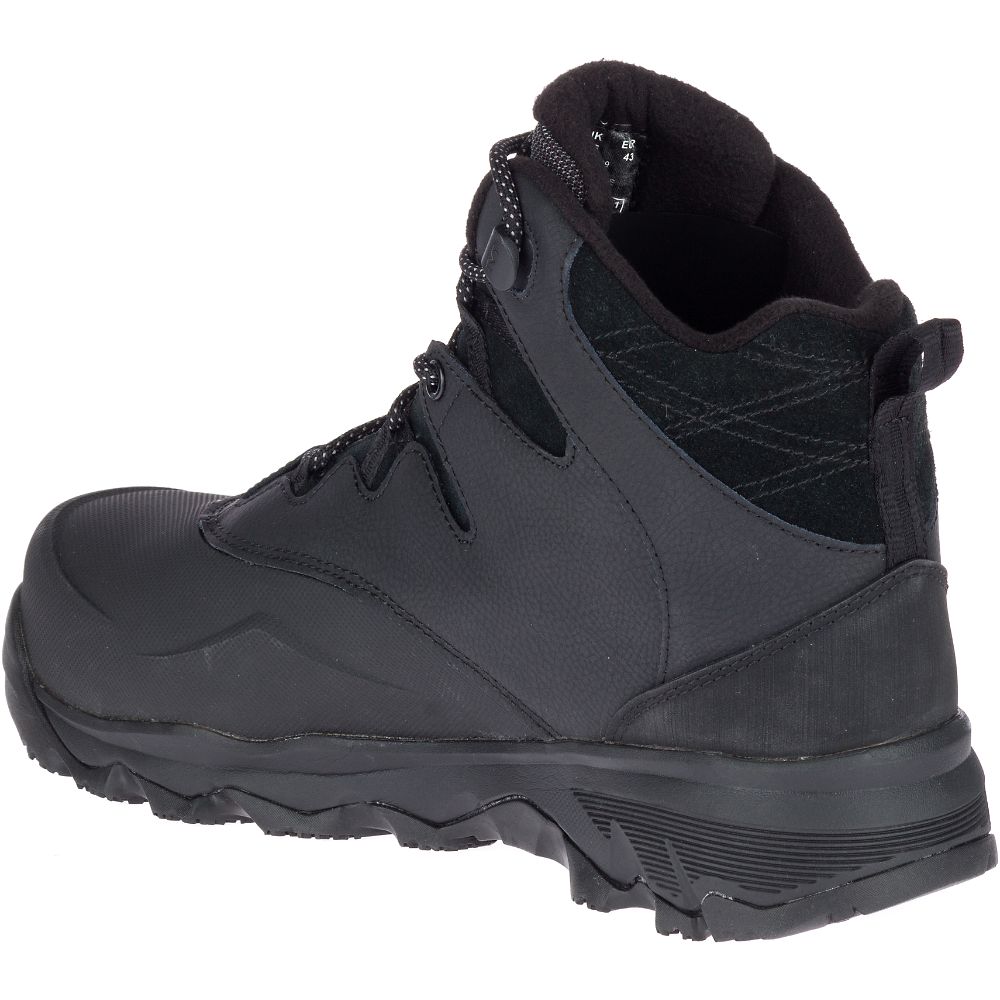 Merrel Therm Adventur 6" IceWaterproo Com To Wor Boots Black