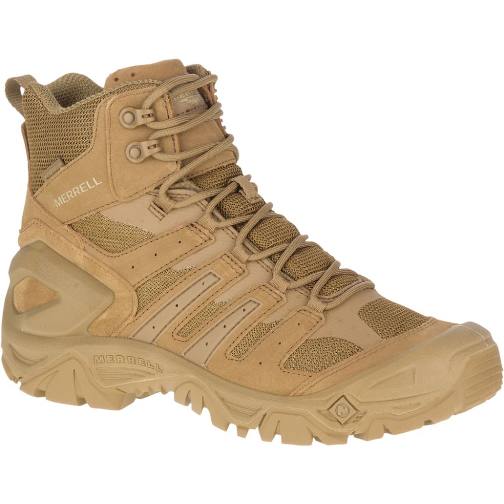 Merrel Strongfiel Tactica 6&quotWaterproo Boots Dar Coyote