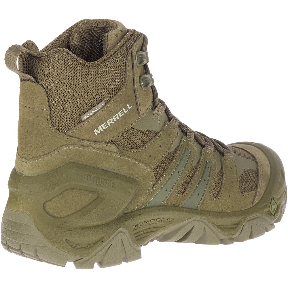 Merrel Strongfiel Tactica 6&quotWaterproo Boots Sag Green