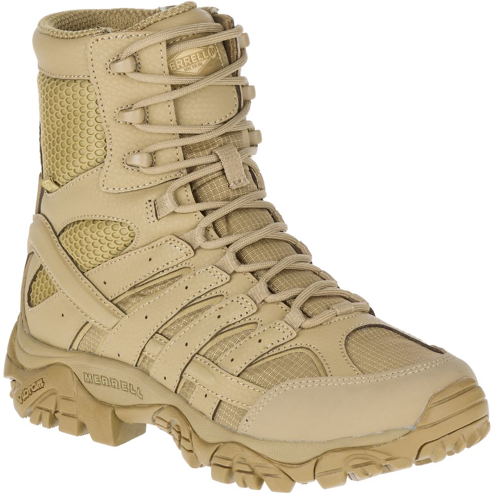 Merrel Moa 8" TacticaWaterproo Boots Coyote