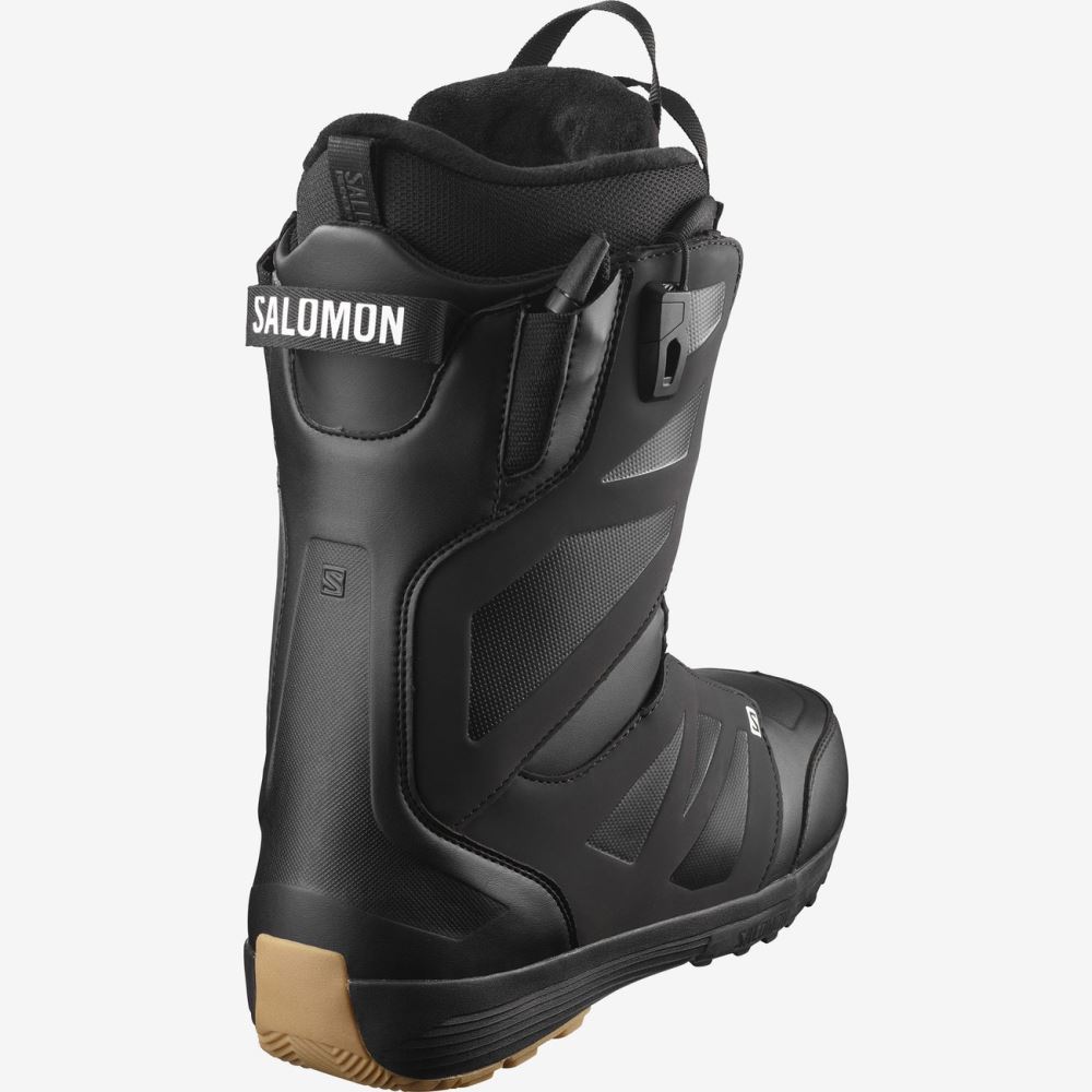 Salomon LAUNCH - Black / Black / White