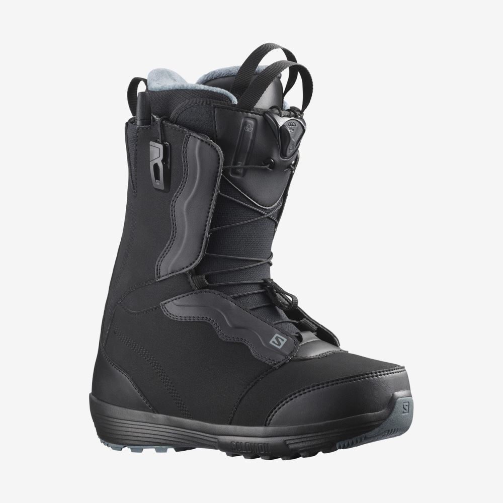 Salomon IVY - Black / Black / Stormy Weather - Click Image to Close