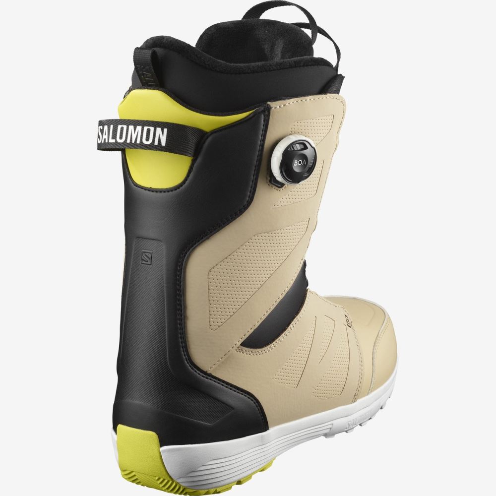 Salomon LAUNCH BOA SJ COLOR - Safari / Black / Evening Primrose