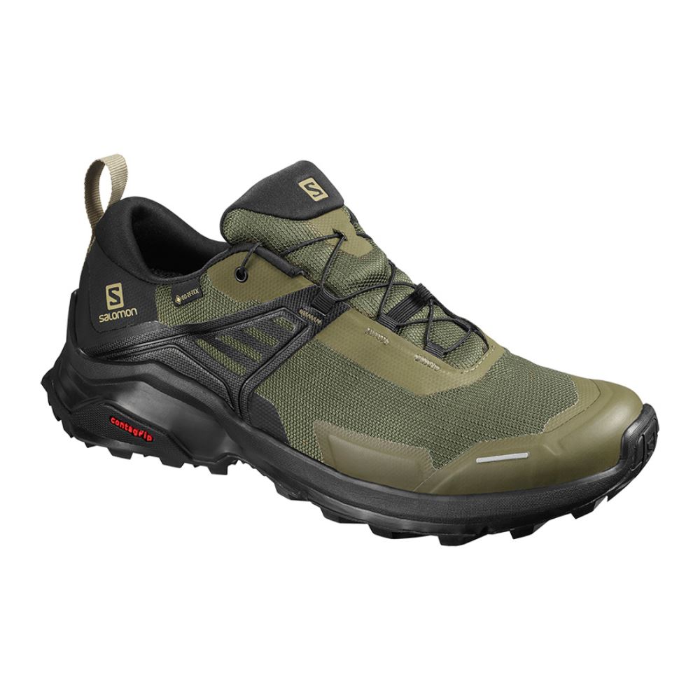 Salomon X Raise Gtx - Grape Leaf/Black/Black - Click Image to Close