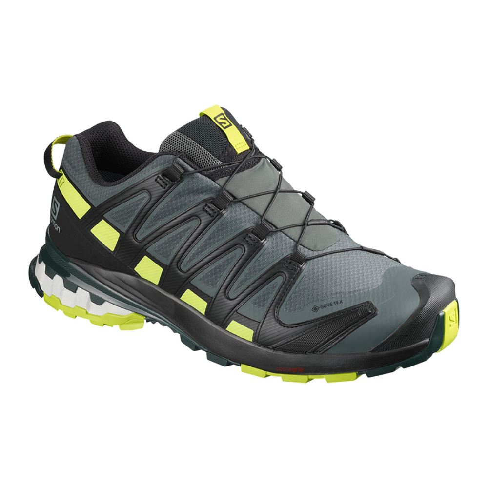 Salomon Xa Pro 3d V8 Gtx - Urban Chic/Black/Lime Punch - Click Image to Close