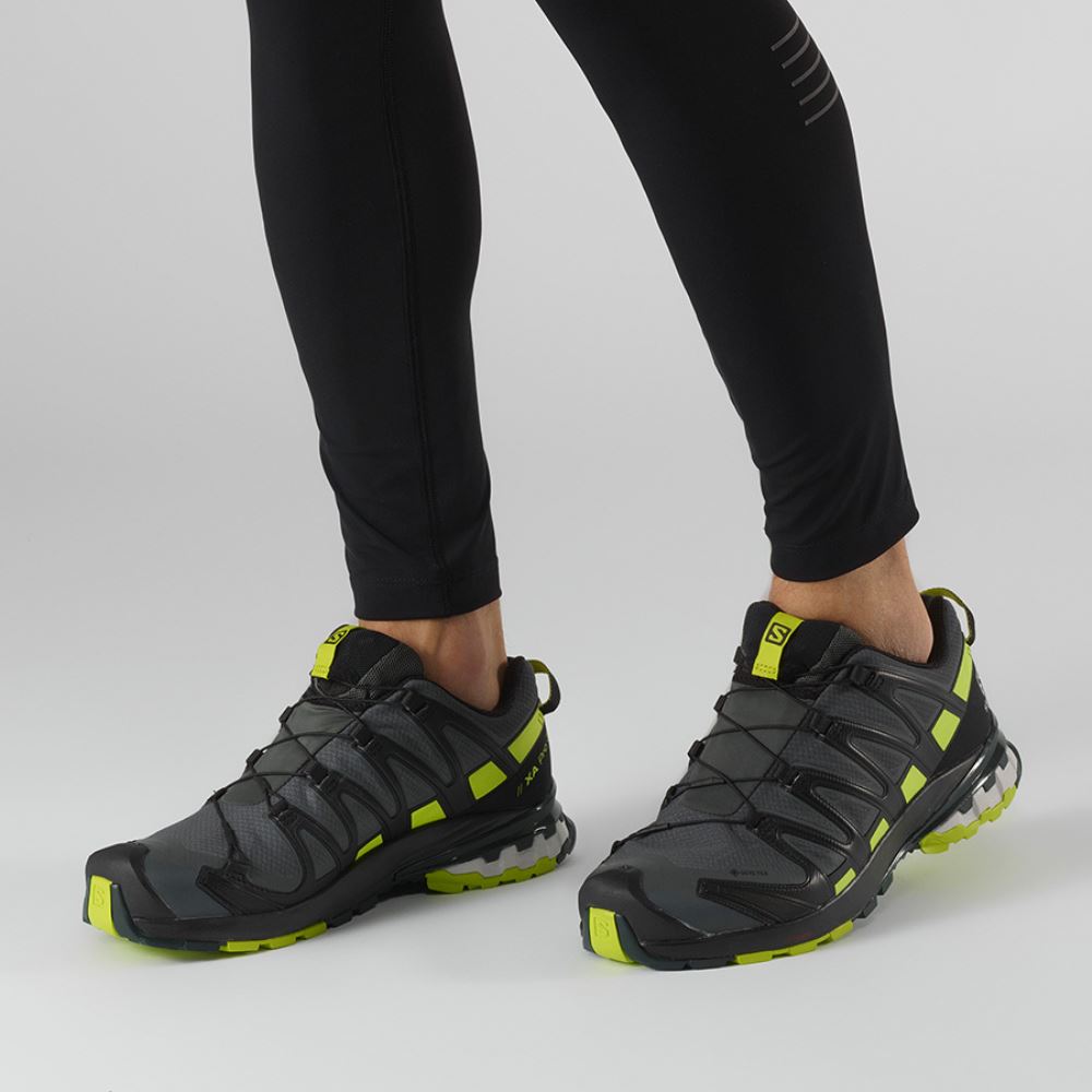 Salomon Xa Pro 3d V8 Gtx - Urban Chic/Black/Lime Punch