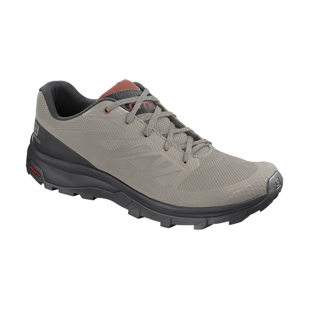 Salomon Outline - Vintage Kaki/Black/Burnt Brick - Click Image to Close