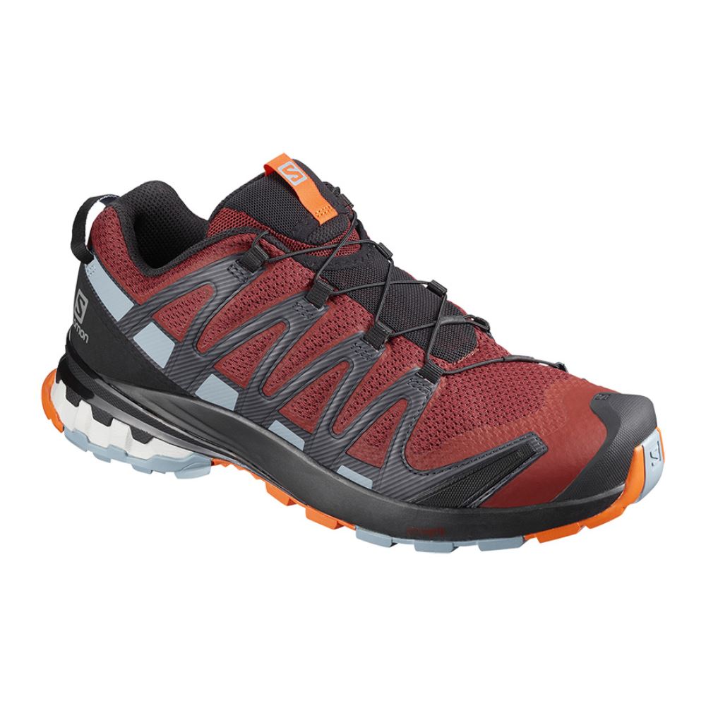 Salomon Xa Pro 3d V11 - Madder Brown/Ebony/Quarry - Click Image to Close