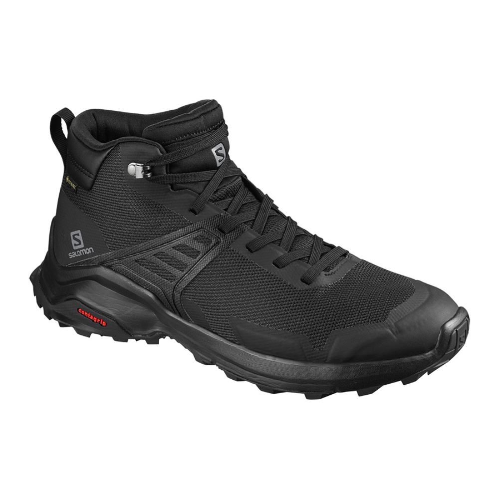 Salomon X Raise Mid Gtx - Black/Black/Quiet Shade