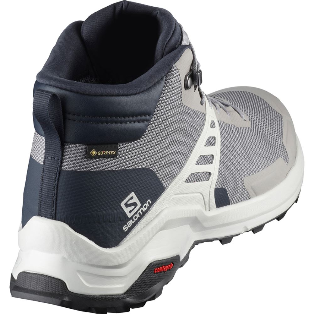 Salomon X Raise Mid Gtx - Frost Gray/Lunar Rock/Navy Blazer