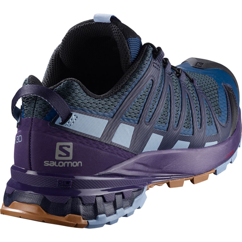 Salomon Xa Pro 3d V8 W - Purple Navy/Indigo/Blue