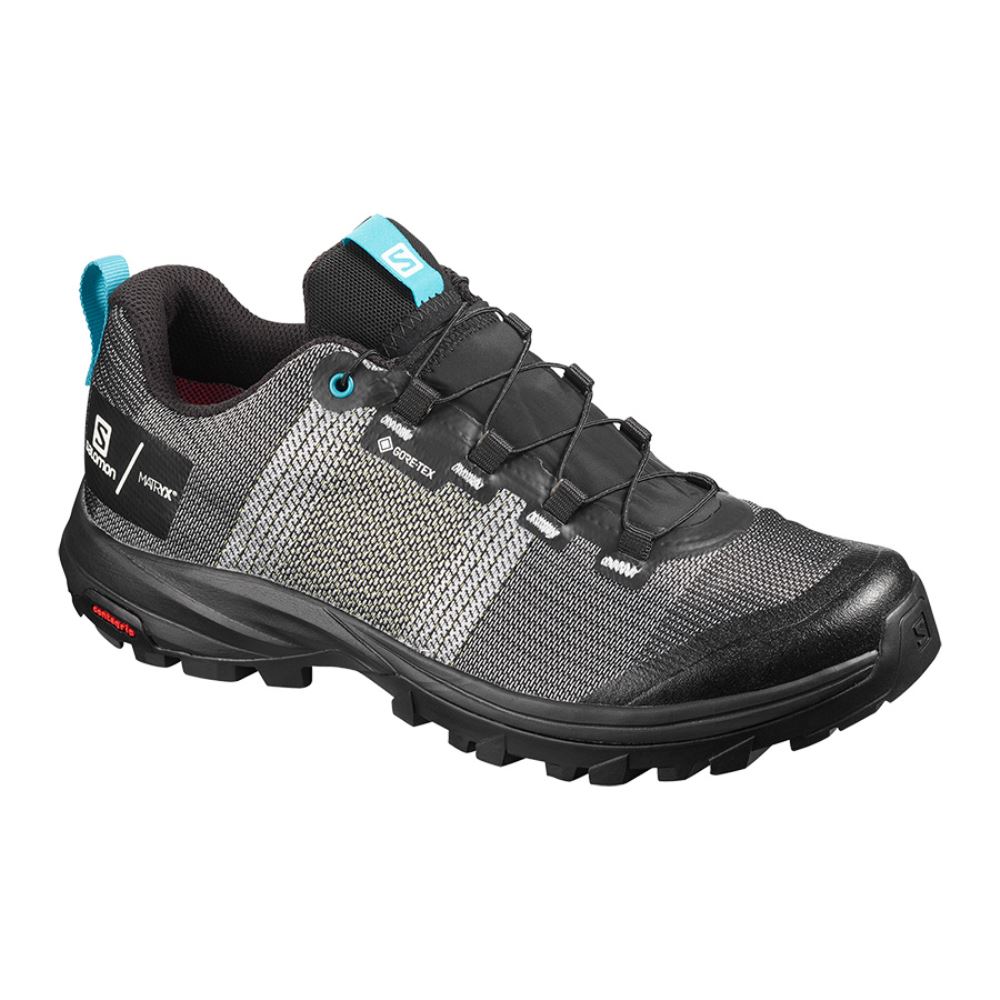 Salomon Out Gtx W/Pro - Black/White - Click Image to Close