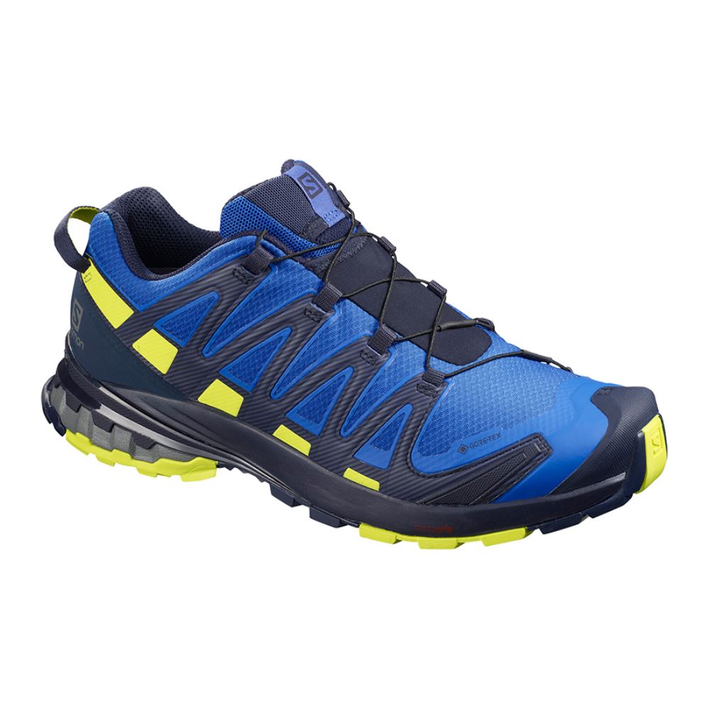 Salomon Xa Pro 3d V8 Gtx - Blue/Black/Yellow - Click Image to Close