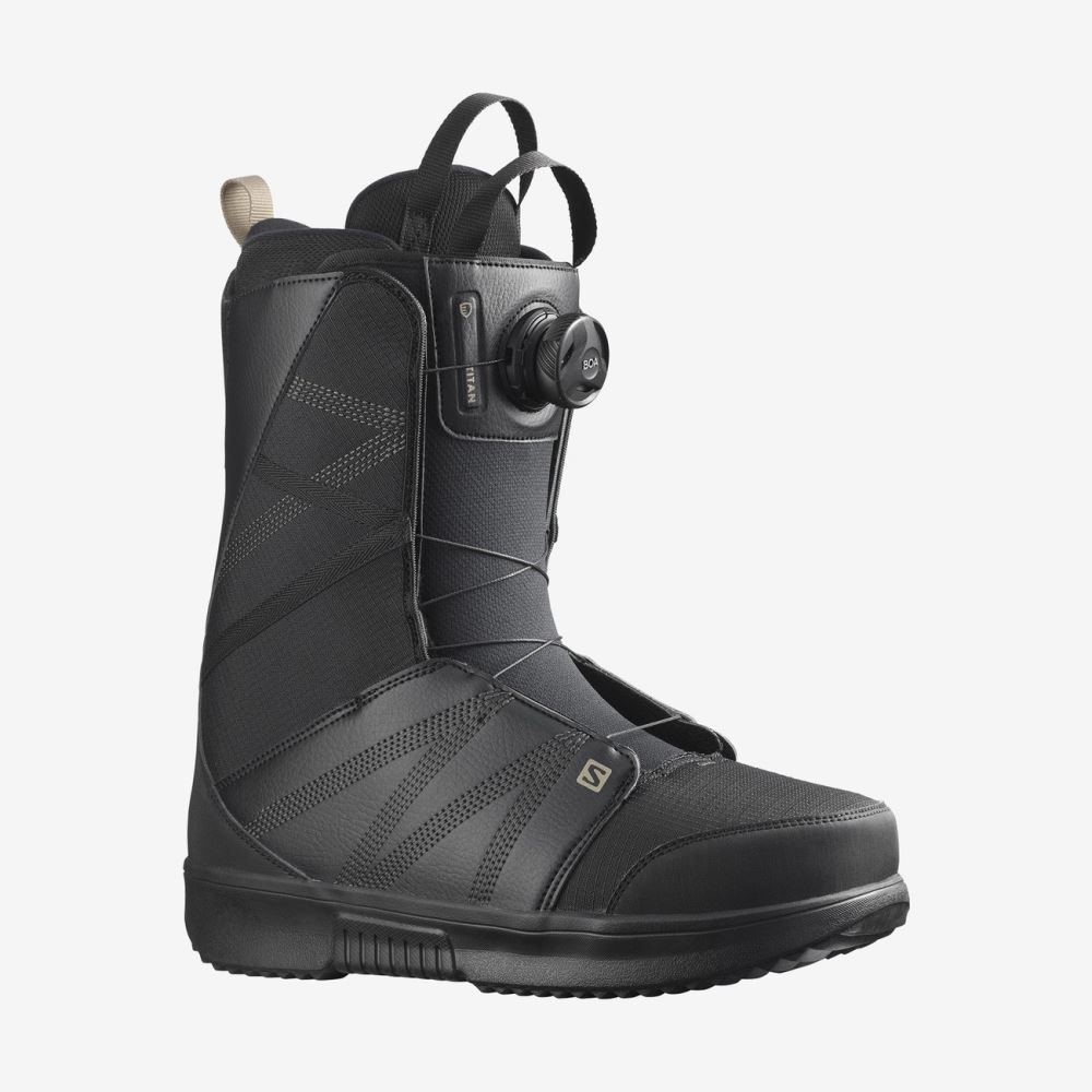 Salomon TITAN BOA - Black / Black / Roasted Cashew