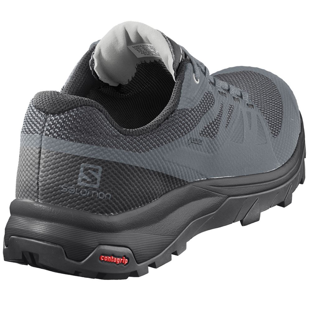 Salomon Outline Gtx W - Stormy Weather/Black/Lunar Rock