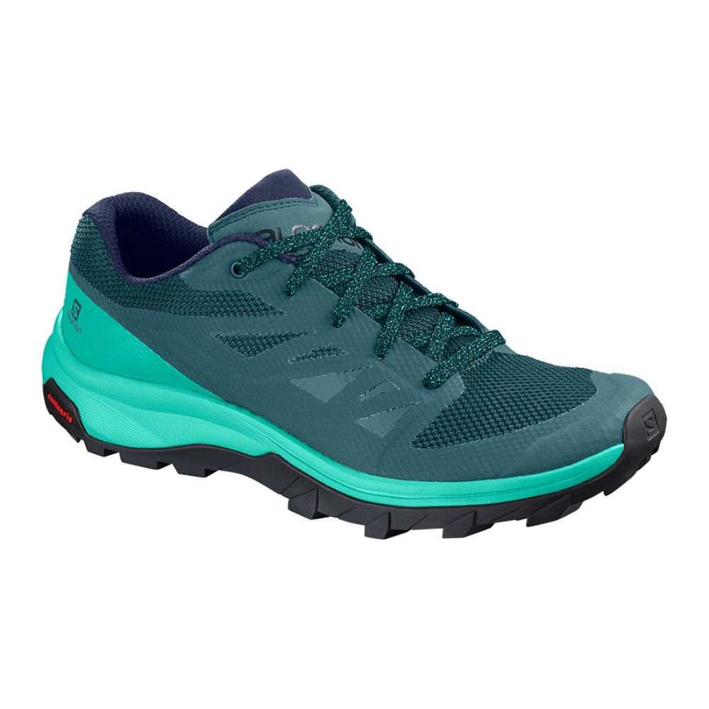 Salomon Outline W - Hydro/Atlantis/Medieval Blue - Click Image to Close