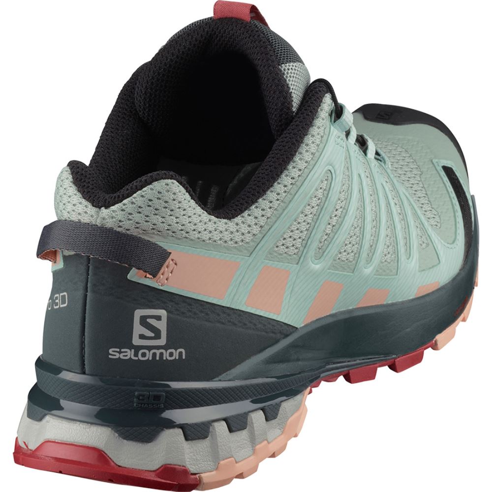 Salomon Xa Pro 3d V8 W - Aqua Gray/Urban Chic/Tropical Peach