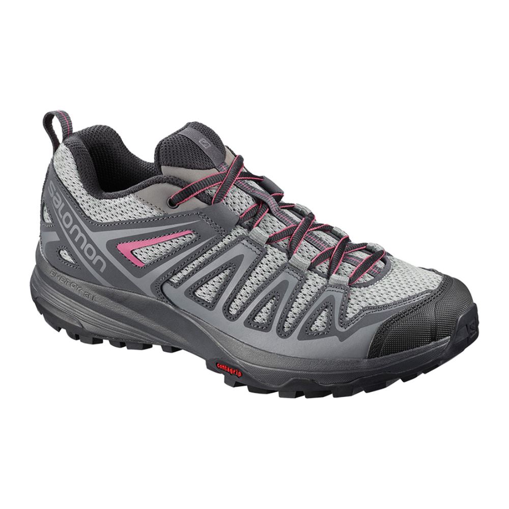 Salomon X Crest W - Alloy/Ebony/Malaga - Click Image to Close