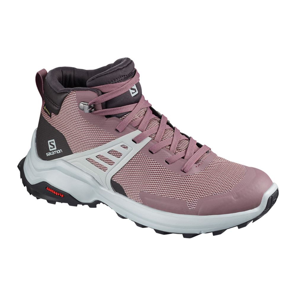 Salomon X Raise Mid Gtx W - Flint/Phantom/Quarry