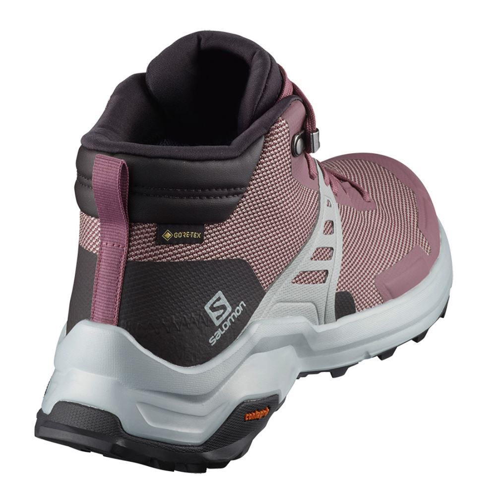 Salomon X Raise Mid Gtx W - Flint/Phantom/Quarry