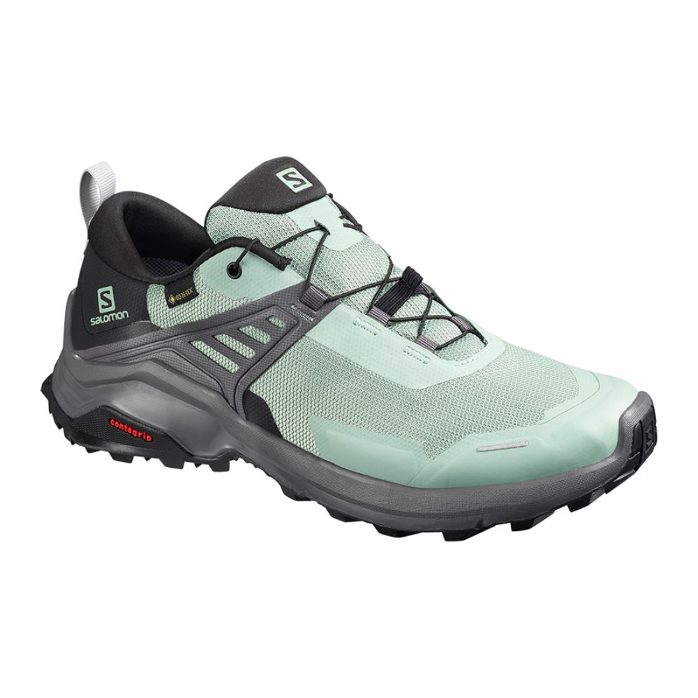 Salomon X Raise Gtx W - Green Milieu/Black/Magnet