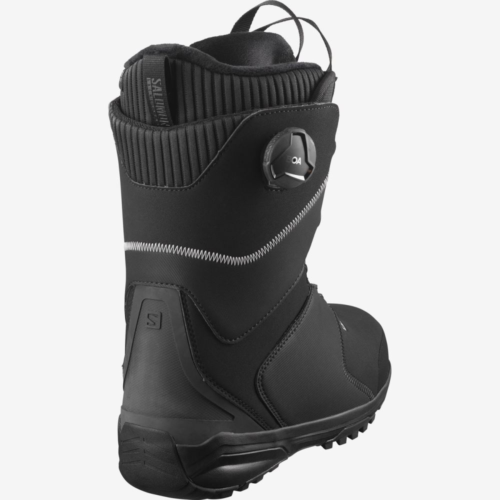 Salomon KIANA DUAL BOA - Black / Black / Silver