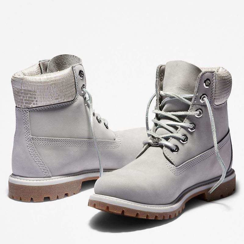 Timberland Premium 6 Inch Boot for Women in Grey