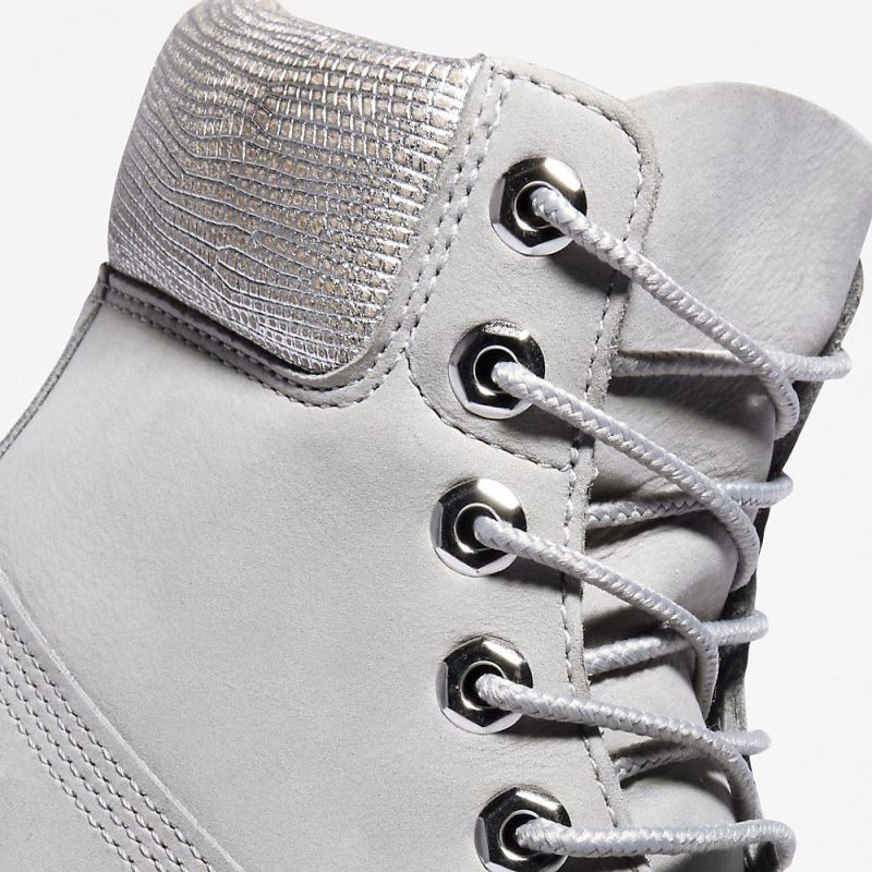 Timberland Premium 6 Inch Boot for Women in Grey