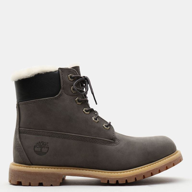 Timberland Premium 6 Inch Boot for Women in Grey