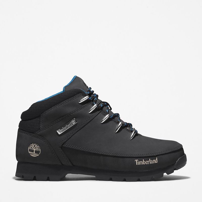 Timberland Euro Sprint Hiker for Men in Black/Blue