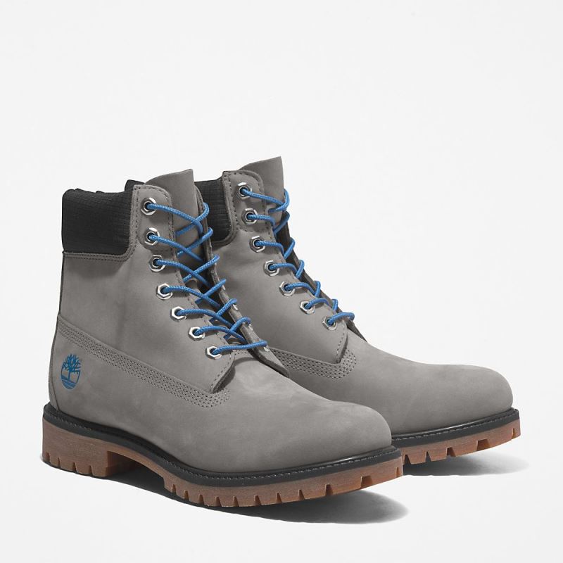 Timberland Timberland Premium? 6 Inch Boot for Men in Grey/Blue