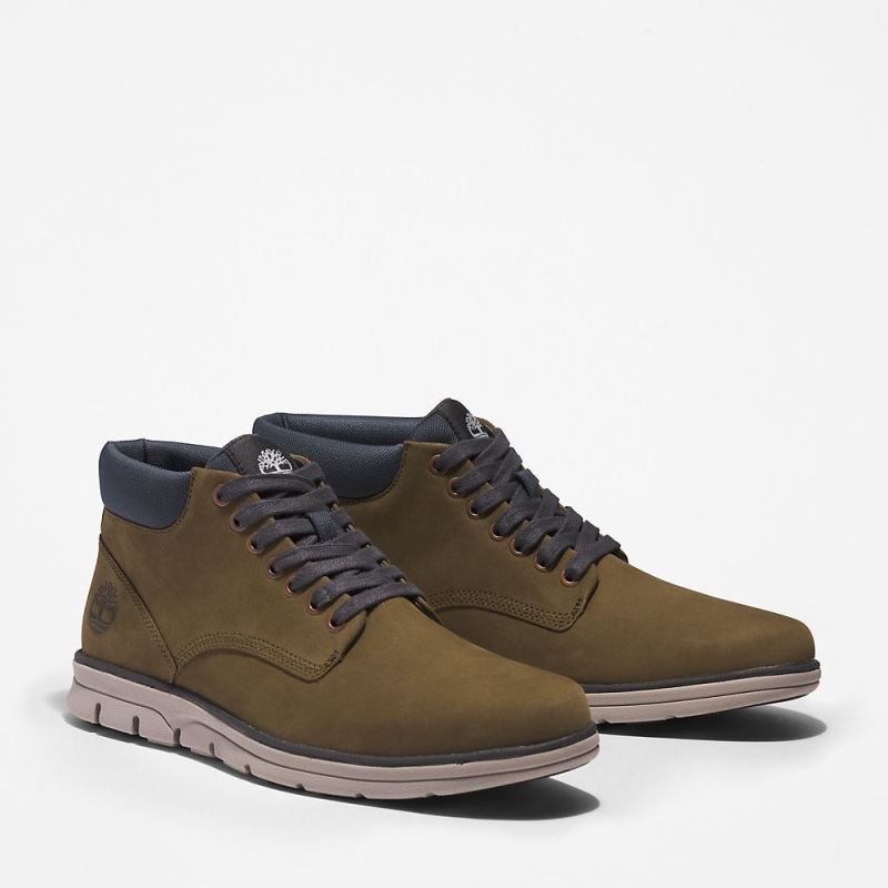 Timberland Bradstreet Leather Chukka Boot for Men in Green