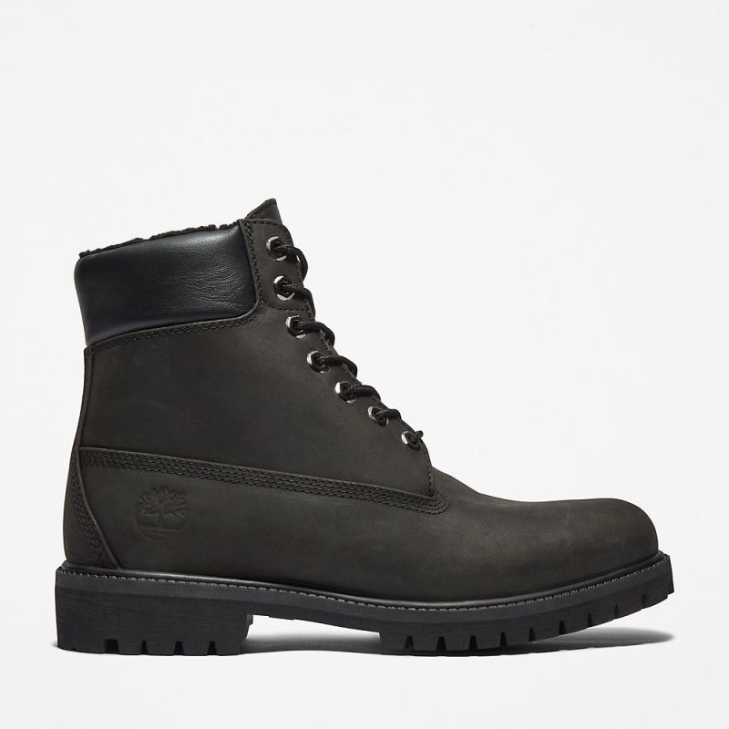 Timberland Premium Warm-lined 6 Inch Boot for Men in Black