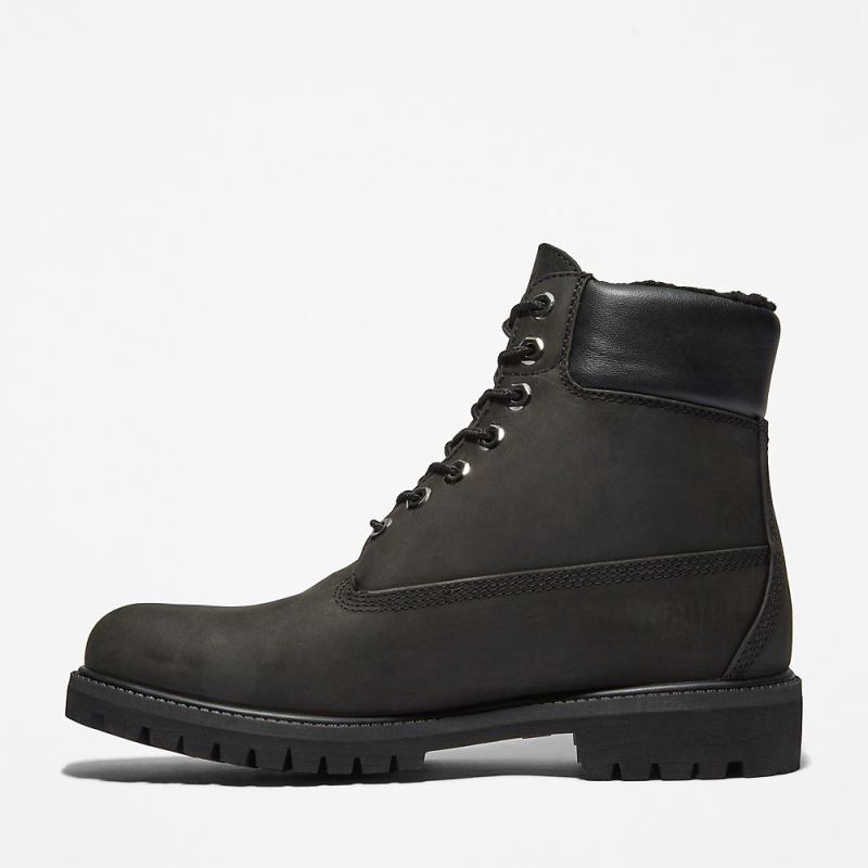 Timberland Premium Warm-lined 6 Inch Boot for Men in Black